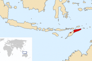 Location of Timor Leste